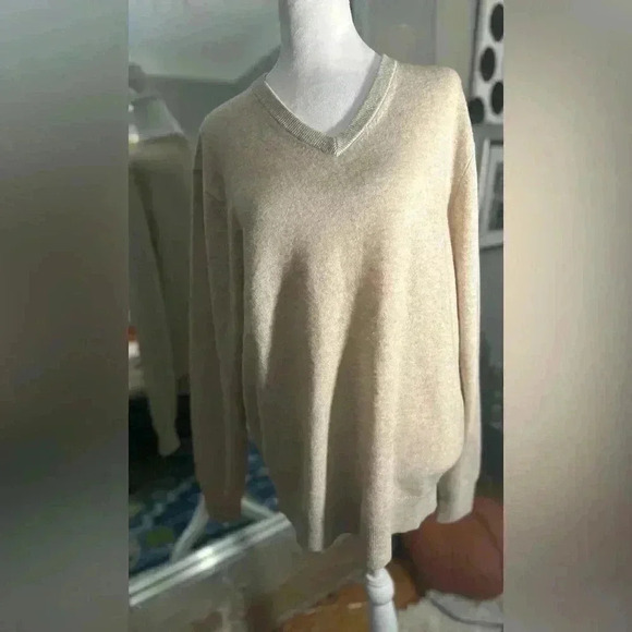 Cremieux 100% Luxury Cashmere Sweater - Picture 8 of 10